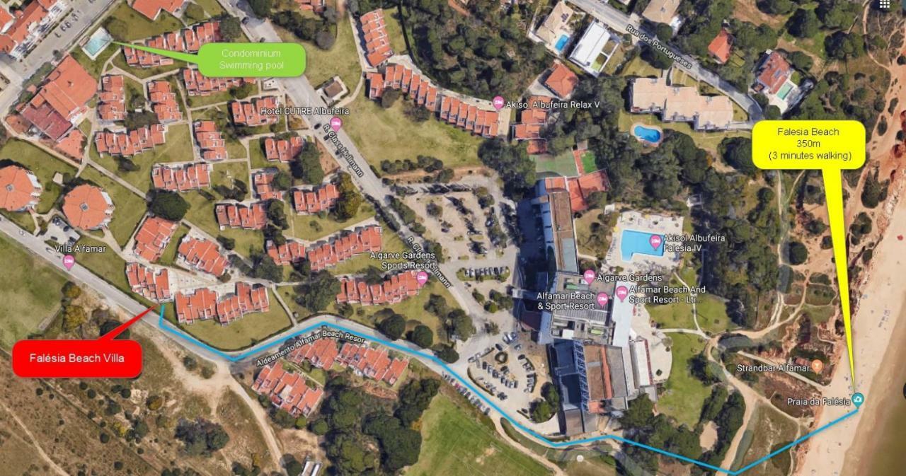 Falésia Beach Villa Olhos de Agua  Kültér fotó
